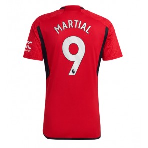 Manchester United Anthony Martial #9 Hemmatröja 2023-24 Kortärmad
